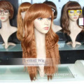 New long Wavy Copper brown Party Hair WIG SY33